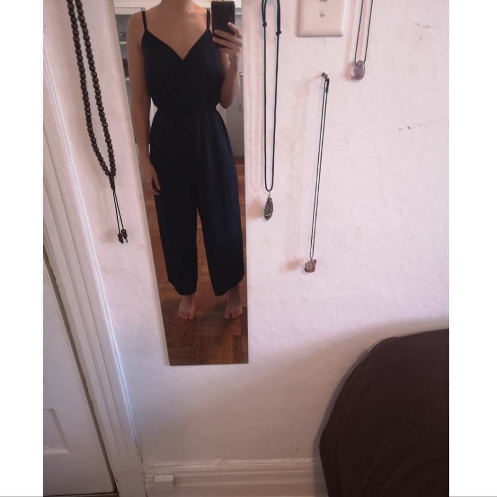 Aritzia Wilfred Melodie Jumpsuit Black Size XS